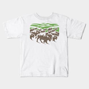 Buffalo Shuffle Kids T-Shirt